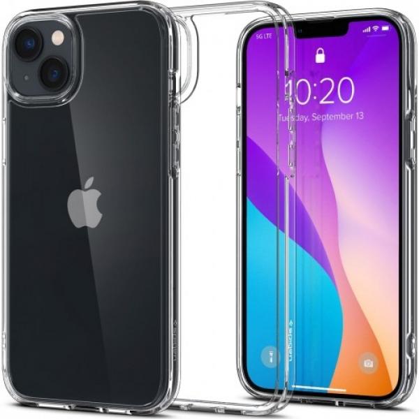 Etui Spigen Crystal Hybrid do iPhone 14, przezroczyste