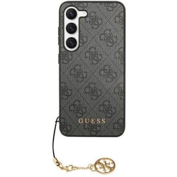 Etui Guess 4G Charms Collection do Galaxy S24, czarne