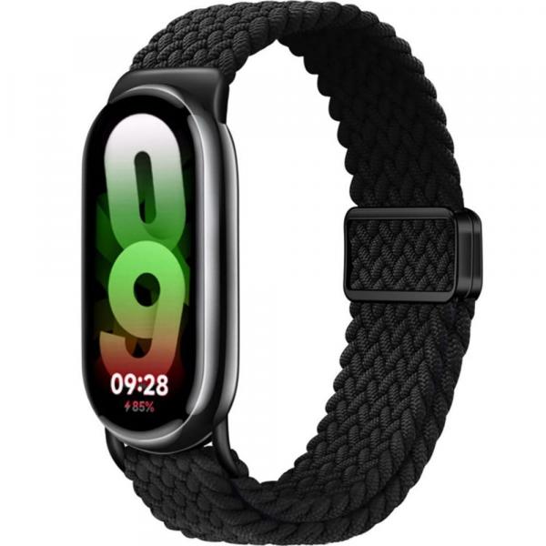Pasek Tech-Protect Nylonmag do Xiaomi Smart Band 9 / 9 NFC / 8, czarny