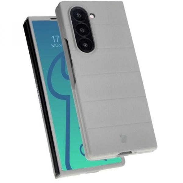 Pancerne etui Bizon Case Tur do Galaxy Z Fold6, jasnoszare