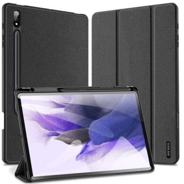 Etui Dux Ducis Domo do Galaxy Tab S10 Plus / S9 FE Plus / S9 Plus, czarne