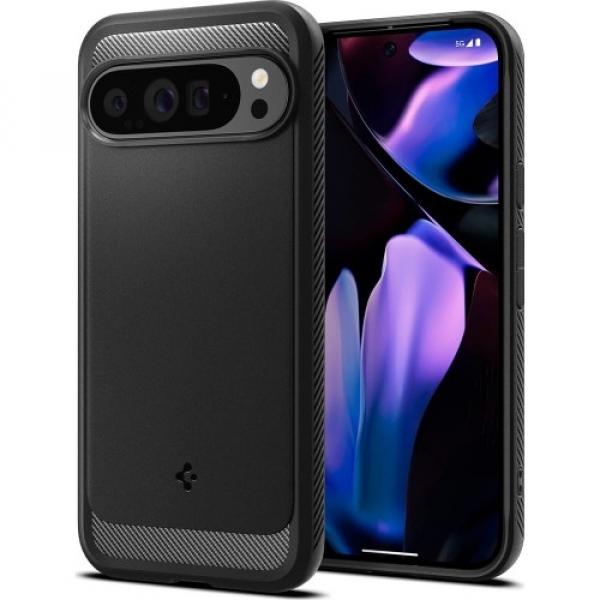 Etui Spigen Rugged Armor do Google Pixel 9 Pro XL, czarne