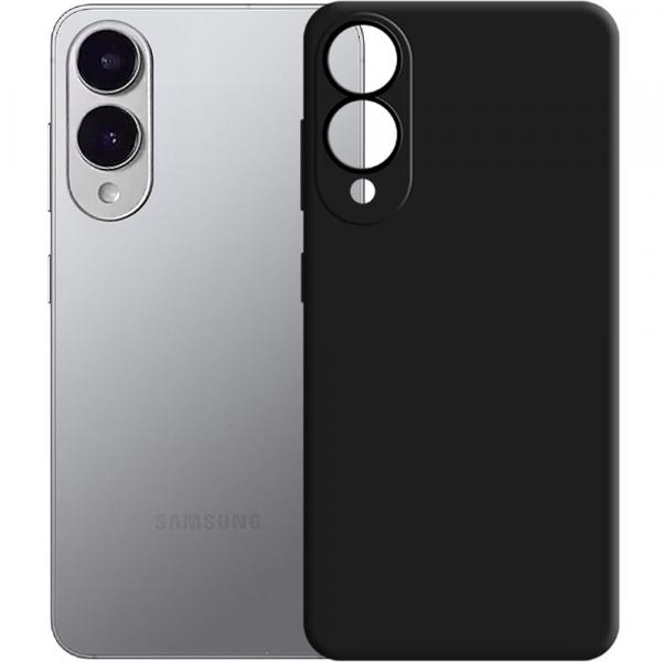 Etui 3mk Silicone Case do Galaxy S25 Edge, czarne