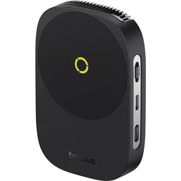 Ładowarka indukcyjna do telefonu, Baseus MagPro II Series z funkcją chłodzenia do MagSafe, Qi 15W, czarna
