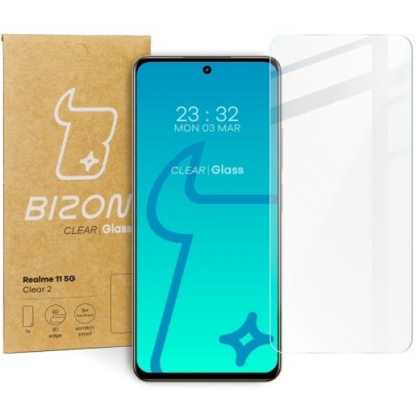 Szkło hartowane Bizon Glass Clear 2 do Realme 11 5G