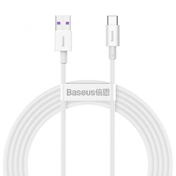 OUTLET: Kabel Baseus Superior USB do USB-C 66W 2m, biały