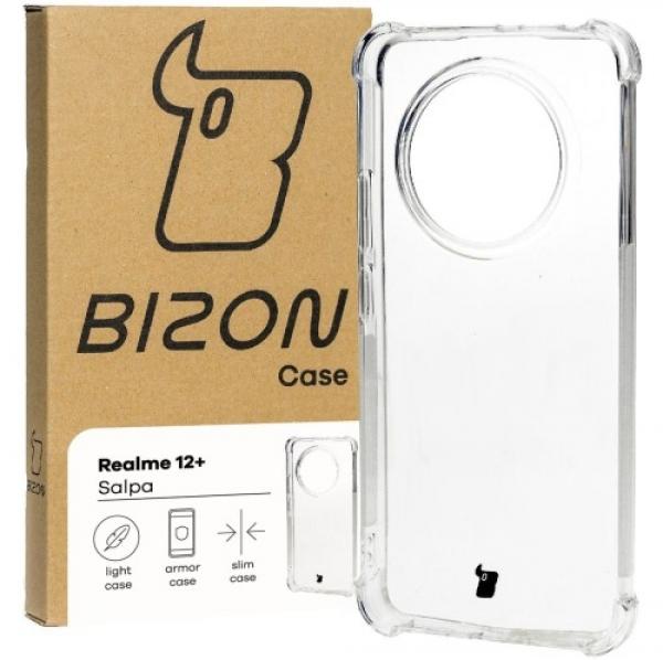 Elastyczne etui Bizon Case Salpa do Realme 12+, przezroczyste