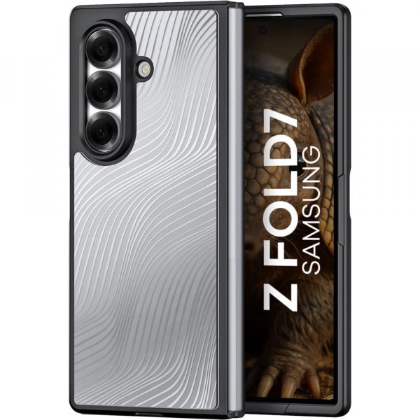 OUTLET: Etui Dux Ducis AIMO do Galaxy Z Fold7, czarno-przezroczyste