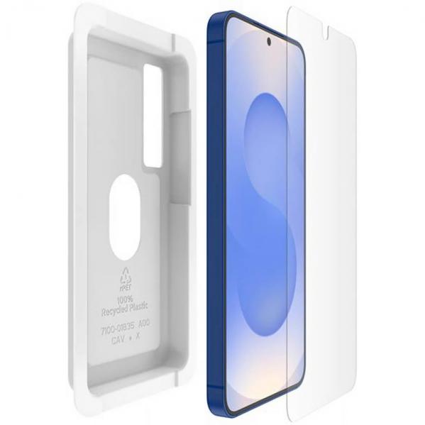 Szkło do etui Belkin SF InvisiGlass AM Treated 1-Pack do Galaxy S25 / S24, z aplikatorem