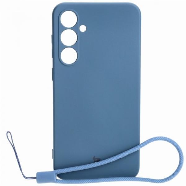 Etui Bizon Case Silicone do Samsung Galaxy S23 FE, granatowe