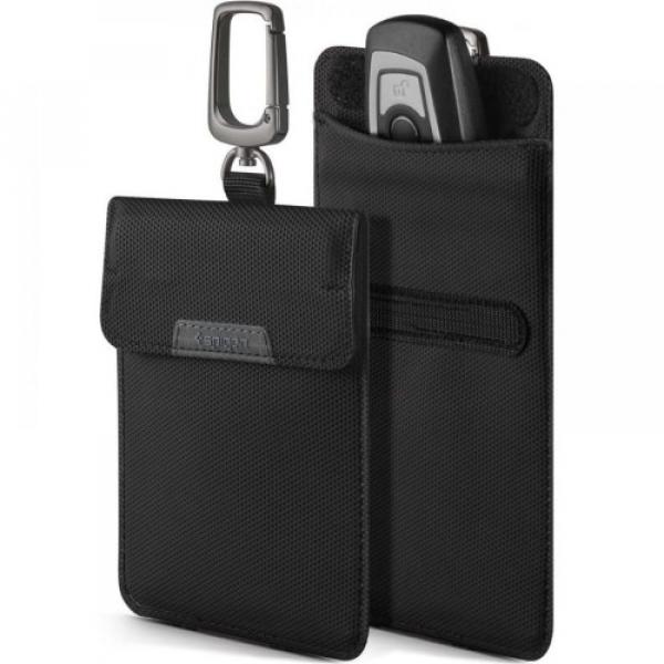 Etui Spigen Klasden Keyless Faraday RFID Shield, czarne