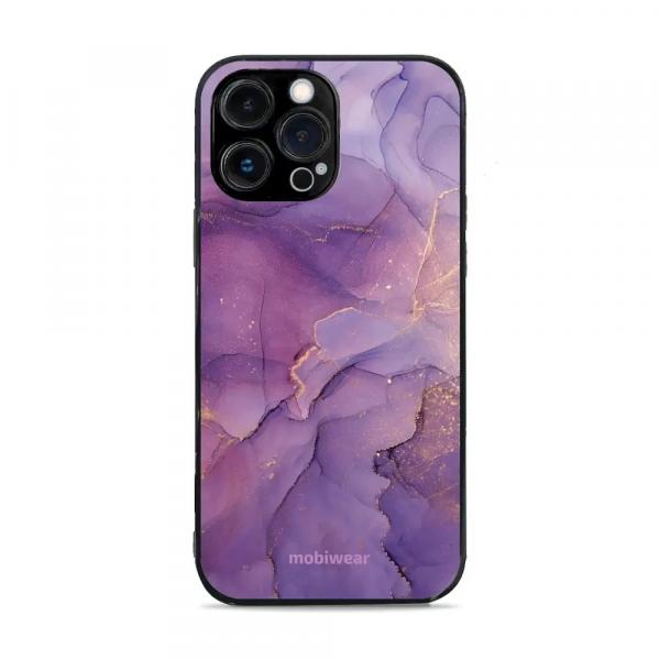 Etui ochronne do iPhone 13 Pro Max, Mobiwear Glossy Case, fioletowe