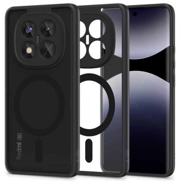 Etui Tech-Protect MagMat MagSafe do Redmi Note 14 Pro Plus 5G, czarne matowe