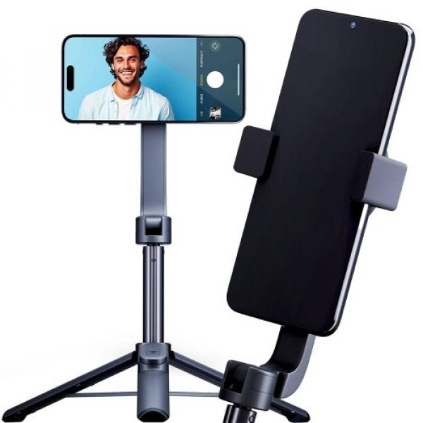 Uchwyt, kijek, statyw 3mk Hardy MagSelfie Stick + pilot Bluetooth, czarny
