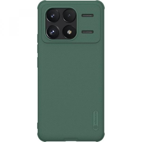 Etui Nillkin Super Frosted Shield Pro do Xiaomi POCO F6 Pro / Redmi K70 Pro / K70, ciemnozielone