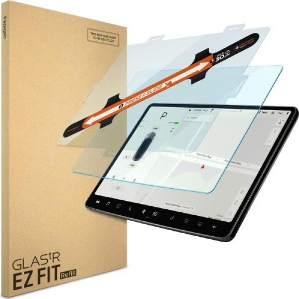 Szkło hartowane Spigen Glas.tR EZ Fit Refill do Tesla Model 3 (2017-23) / Y (2020-24)