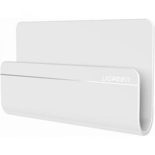 Uchwyt ścienny do telefonu, podstawka do ładowania, Ugreen 30394 na telefon / tablet, biały