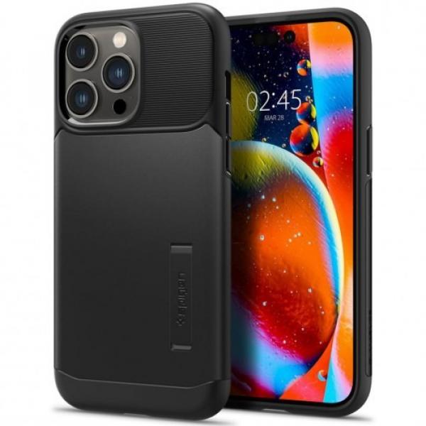 Etui Spigen Slim Armor do iPhone 14 Pro, czarne