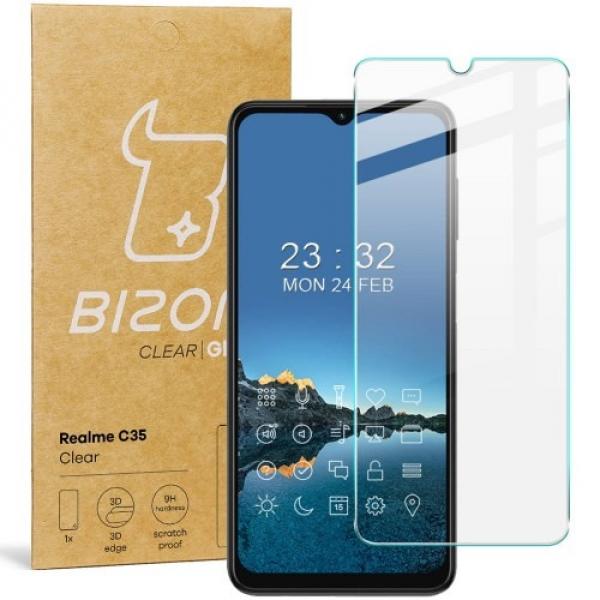 Szkło hartowane Bizon Glass Clear do Realme C35