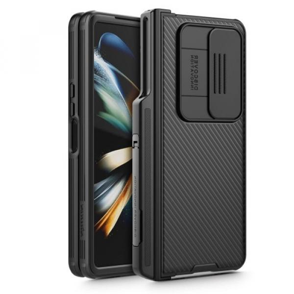 Etui z ochroną aparatu Nillkin CamShield Pro do Galaxy Z Fold 4, czarne