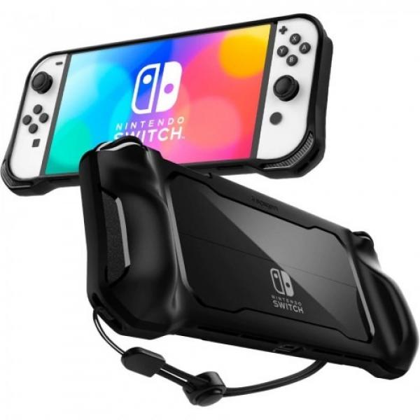 Etui Spigen Rugged Armor Nintendo Switch Oled, czarne