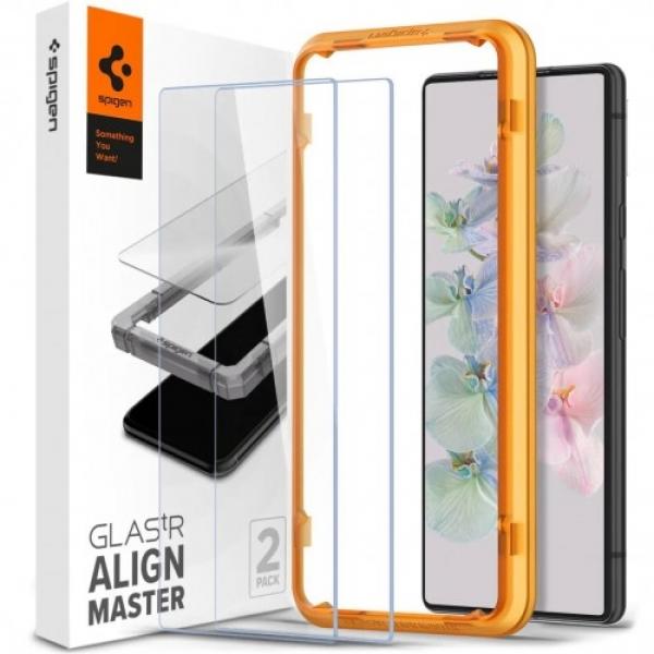 Szkło do etui Spigen Glas.tR Slim AM 2-Pack do Pixel 7