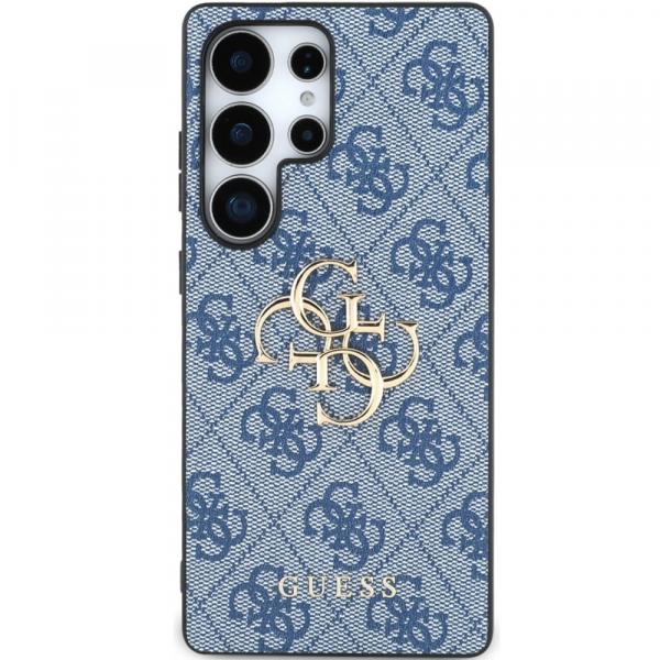 Etui Guess Hardcase 4G Big Metal Logo do Galaxy S25 Ultra, niebieskie