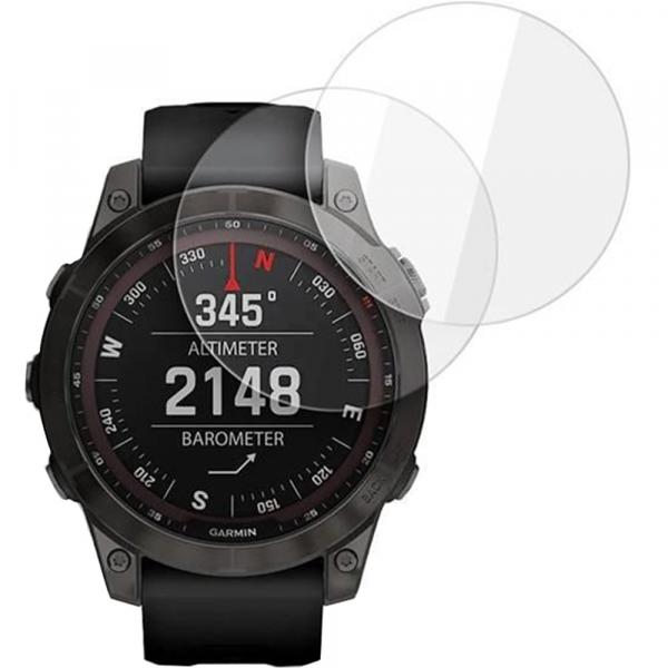 Szkło hartowane Tech-Protect Glass Fit+ do Garmin Fenix 7X / 7X Pro, 2 sztuki