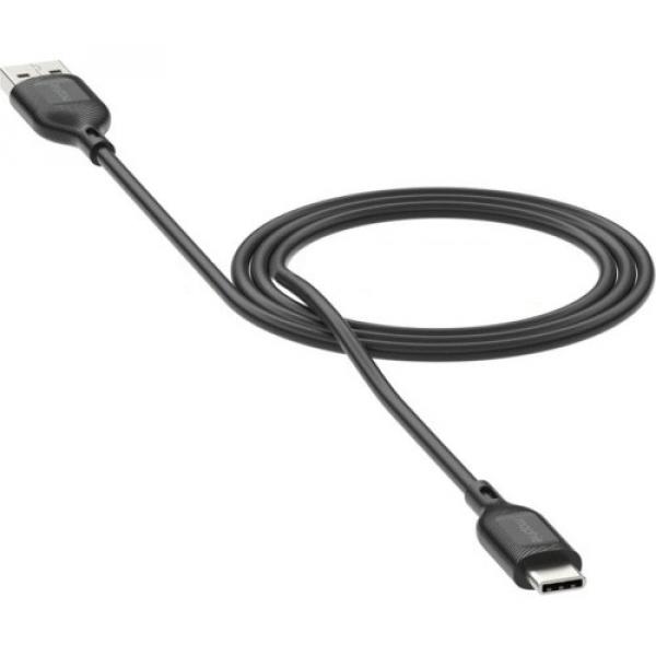 Kabel Mophie Charge Essentials USB-A do USB-C, 15 W, 2 m, czarny