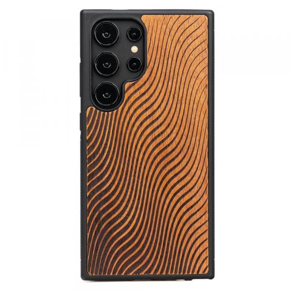 Drewniane etui do Galaxy S25 Ultra, Bewood Fale Merbau