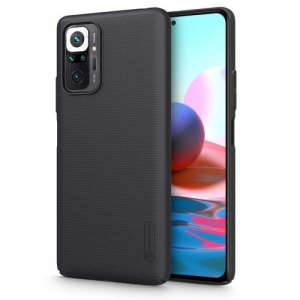 Etui Nillkin Frosted Shield Xiaomi Redmi Note 10 Pro, czarne