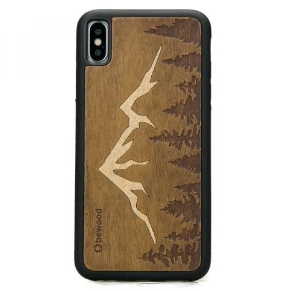 Drewniane etui do iPhone Xs Max, Bewood Góry Imbuia