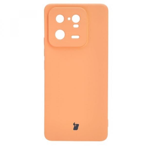 Etui Bizon Case Silicone Sq do Xiaomi 13 Pro, pomarańczowe