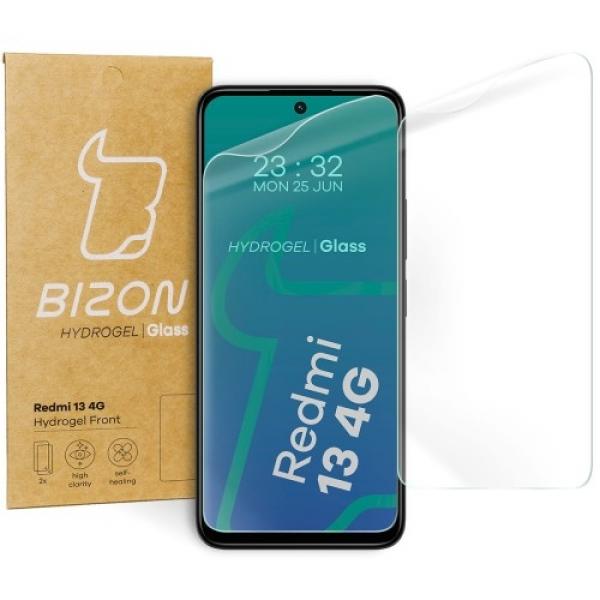 Folia hydrożelowa na ekran Bizon Glass Hydrogel Front do Xiaomi Redmi 13 4G, 2 sztuki