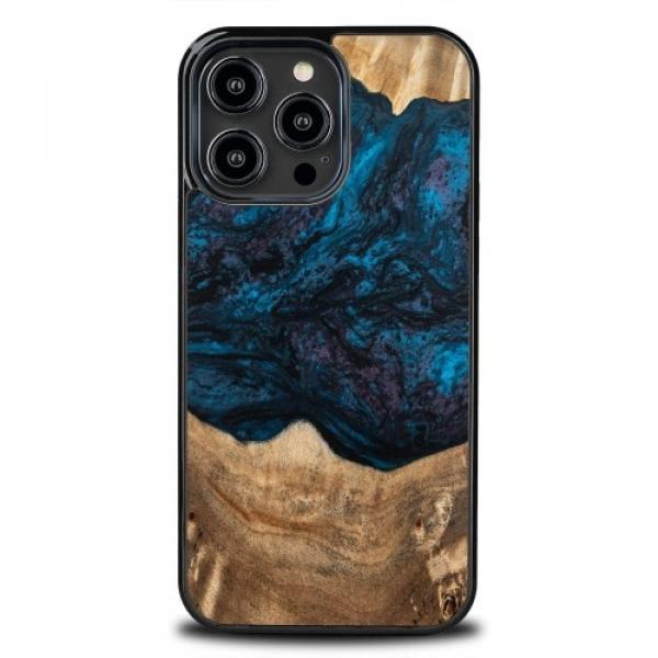 Drewniane etui do iPhone 15 Pro Max, Bewood Unique Planets Neptun