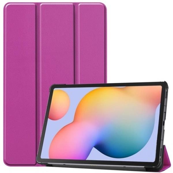 Etui Bizon Case Tab Croc do Galaxy Tab S6 Lite 2024/2022/2020, fuksja