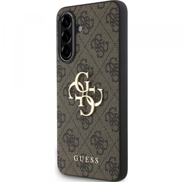 Etui Guess Hardcase 4G Big Metal Logo do Galaxy A56 5G, brązowe