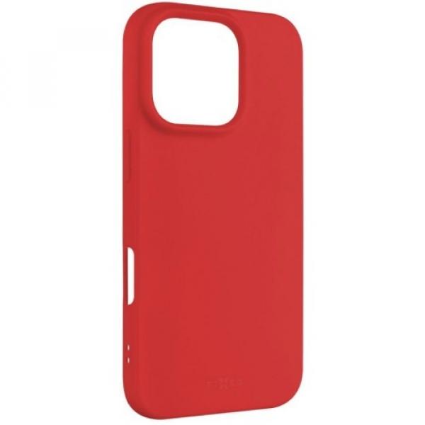 Etui Fixed Story do iPhone 16 Pro, czerwone