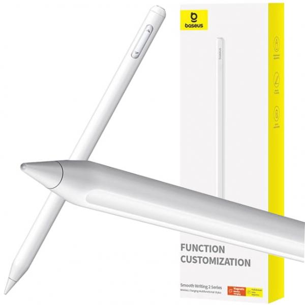 OUTLET: Rysik Baseus Smooth Writing 2 dla iPad / Pro / Air / Mini (2018-2022), biały