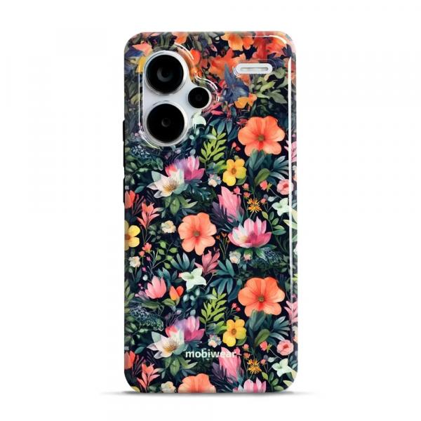 Etui ochronne do Xiaomi Redmi Note 13 Pro Plus 5G, Mobiwear Elite Pro, kolorowo-kwieciste