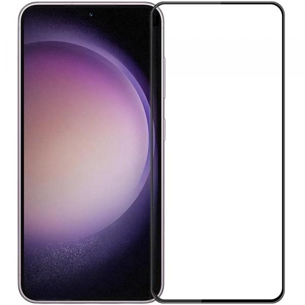 Szkło hartowane Mocolo TG + Full Glue do Galaxy S24 Plus, czarna ramka