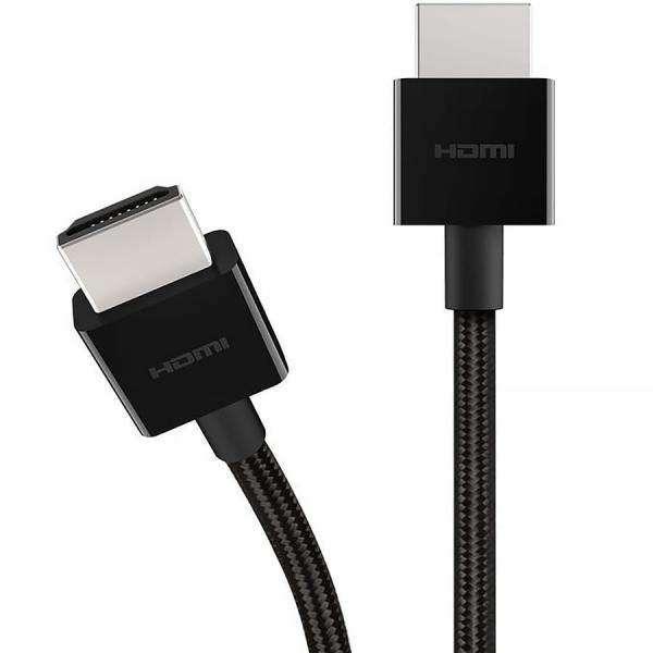 Kabel Belkin HDMI / HDMI 2.1, 8K/60Hz, 4K/120Hz, HDR DV UHS oplot 2m, czarny