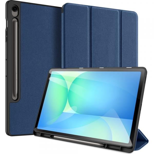 OUTLET: Etui z klapką Dux Ducis Domo do Galaxy Tab S10 FE Plus, granatowe