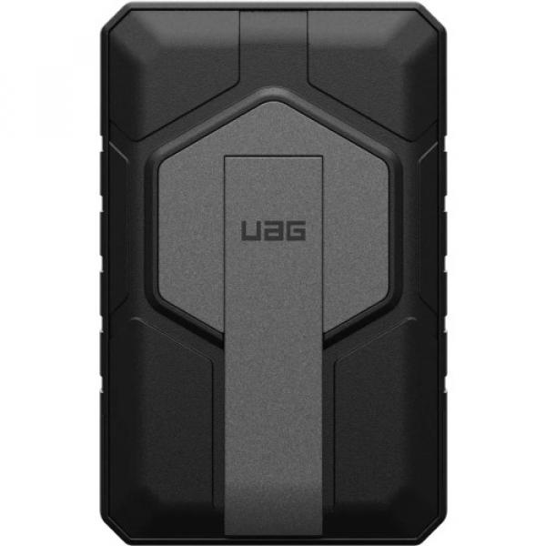 Powerbank indukcyjny Urban Armor Gear Rugged 10000mAh, magnetyczny do MagSafe + kabel USB-C, czarno-szary