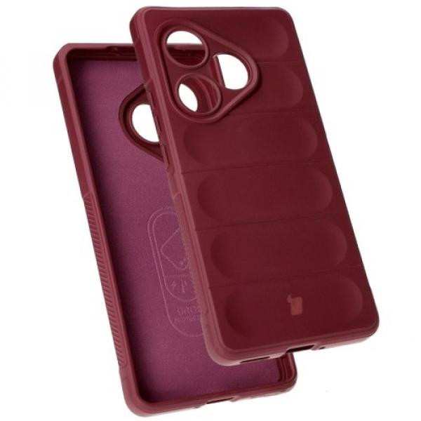 Pancerne etui Bizon Case Tur do Realme GT 6 / GT 6T / GT Neo 6 / GT Neo 6 SE, ciemnofioletowe