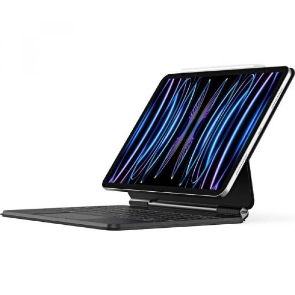 Etui z klawiaturą Bluetooth Dux Ducis (MK Series) do iPad Air 6/5/4/iPad Pro 11 2022/2021/2020/2018, czarne