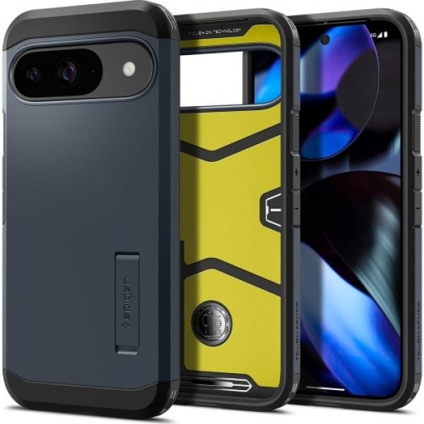 Etui Spigen Tough Armor do Google Pixel 9 / 9 Pro, grafitowe