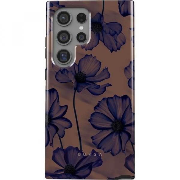 Etui Burga Velvet Night Tough do Galaxy S24 Ultra, brązowo-granatowe