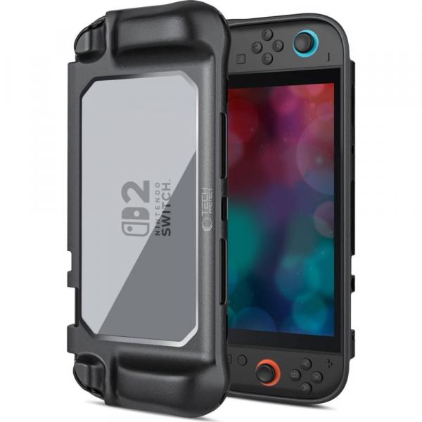 Etui Tech-Protect MagMat do Nintendo Switch 2, czarne