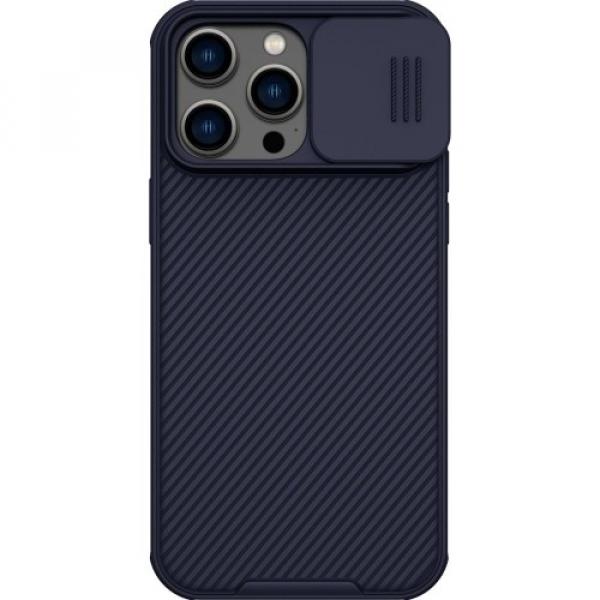 Etui z ochroną aparatu Nillkin CamShield Pro do iPhone 14 Pro Max, ciemny fiolet